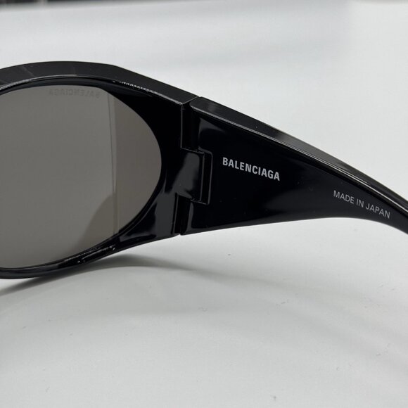 NEW BALENCIAGA BB0154S 001 OVESIZED UNISEX SUNGLASSES BALENCIAGA - Picture 9 of 10